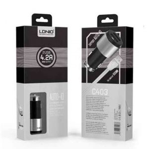 Auto punjač Ldnio C403 Micro USB