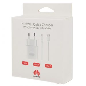 HUAWEI Kućni brzi punjač AP32 + kabl USB tip C