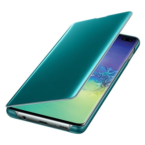 Samsung S10 Plus Clear View futrola (Green)