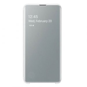 Samsung S10E Clear View futrola (White)