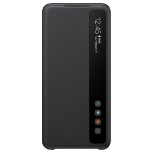 Samsung S20 Clear View futrola (Black) - Mgs Mobil Niš