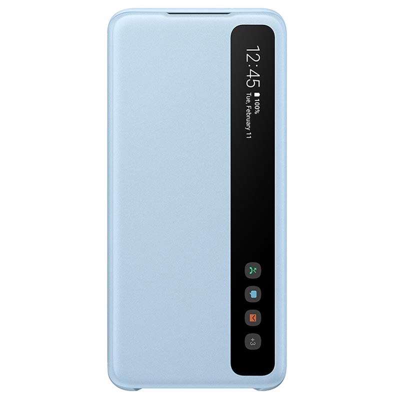 Samsung S20 Clear View futrola (Sky blue) - Mgs Mobil Niš