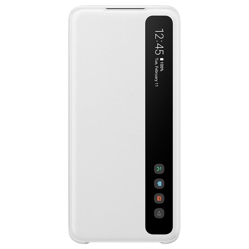 Samsung S20 Clear View futrola (White) - Mgs Mobil Niš