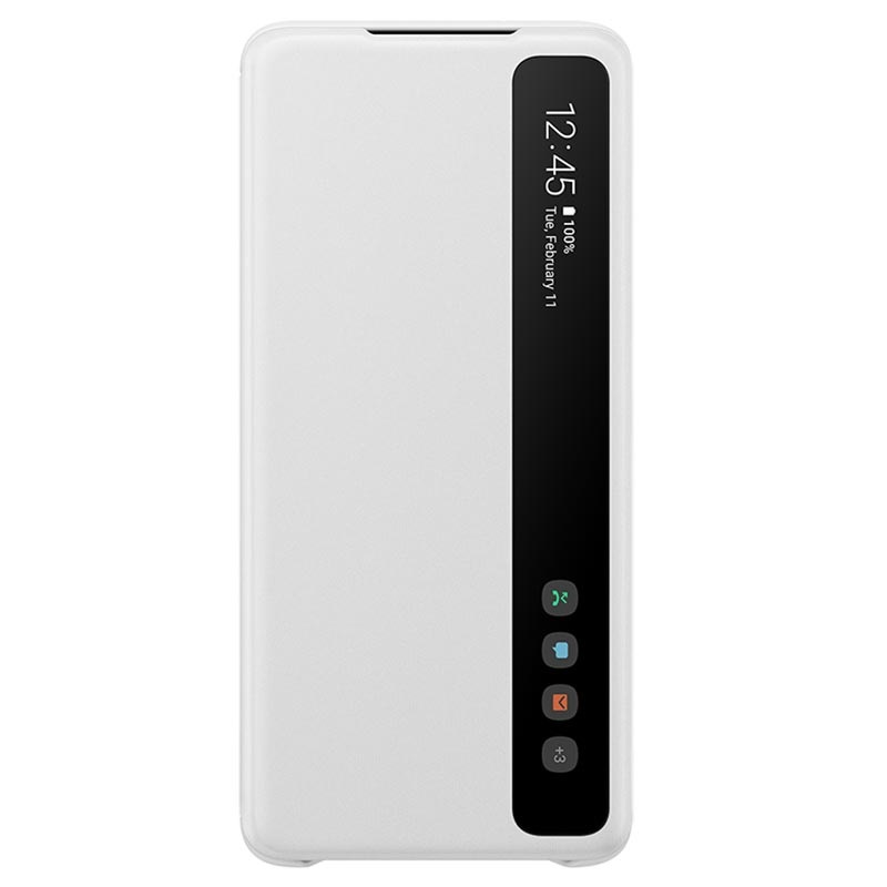 Samsung S20 Plus Clear View futrola (White) - Mgs Mobil Niš