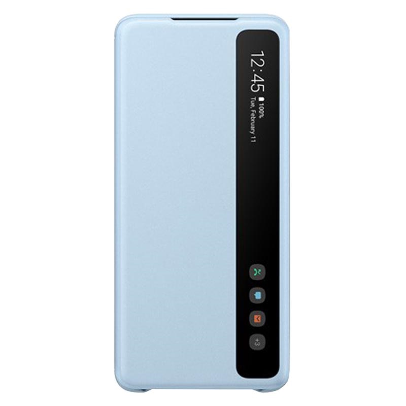 Samsung S20 Ultra Clear View futrola (Sky blue) - Mgs Mobil Niš