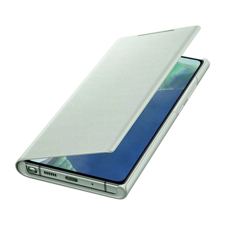 Samsung Note 20 LED View futrola (Green) - Mgs Mobil Niš