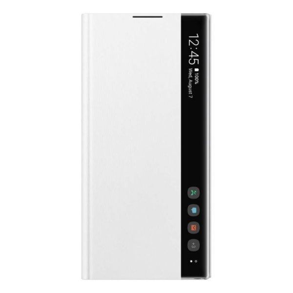 Samsung Note 10 Plus Clear View futrola (White) - Mgs Mobil Niš