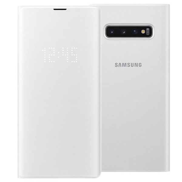 Samsung S10 LED View futrola (White) - Mgs Mobil Niš