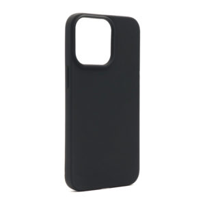 iPhone 13 Pro silikonska futrola Gentle Color (Black) - Mgs mobil Niš