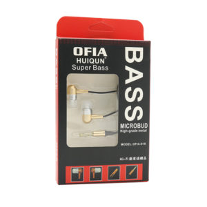OFIA Bass slušalice za mobilne telefone 3,5mm (Gold) - Mgs Mobil Niš