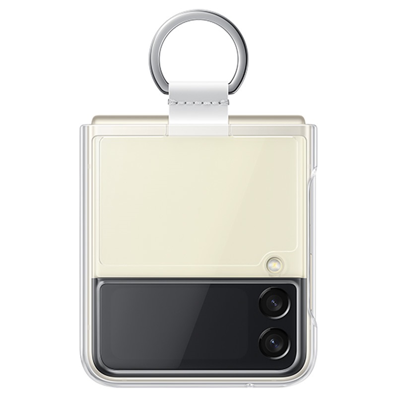 Samsung Z Flip 3 futrola sa prstenom (Transparent) - Mgs Mobil Niš