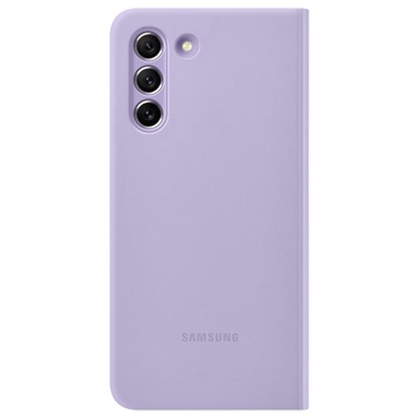Samsung S21 FE Originalna Clear View futrola (Lavanda) - Mgs Mobil Niš