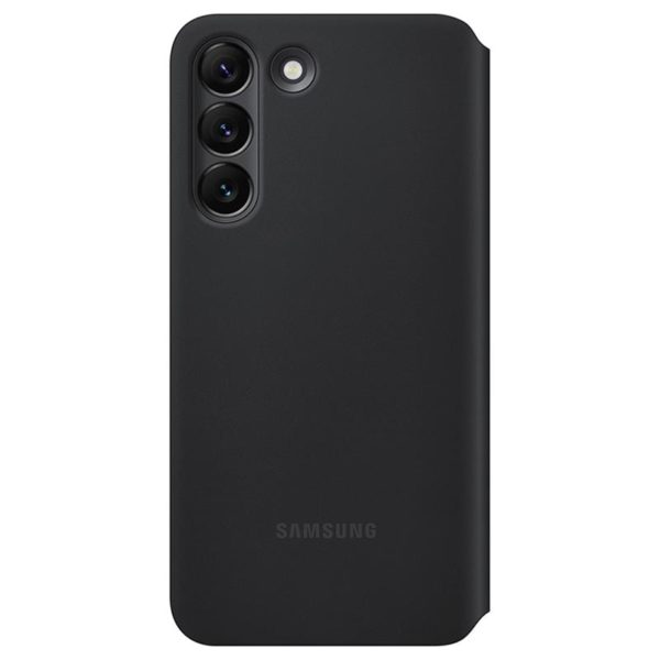 Samsung S22 Plus Originalna Clear View futrola (Black) - Mgs Mobil Niš