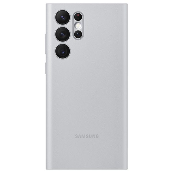 Samsung S22 Ultra Originalna LED View futrola (Grey) - Mgs Mobil Niš