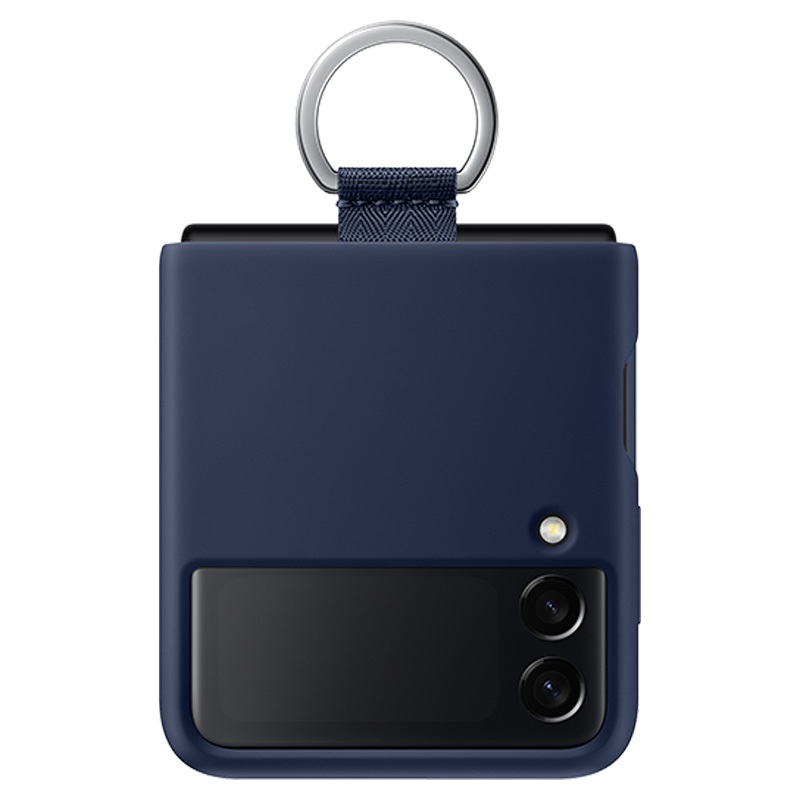 Samsung Z Flip 3 futrola sa prstenom (Blue) - Mgs Mobil Niš