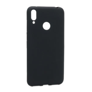 Huawei Y7 2019 silikonska futrola Gentle (Black) - Mgs mobil Niš