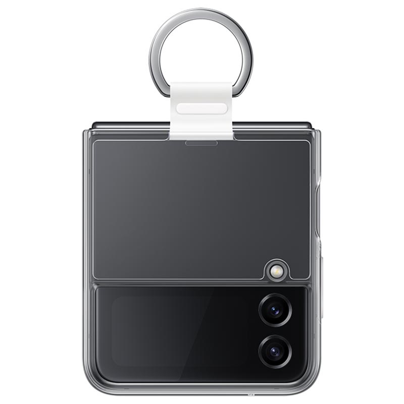 Samsung Z Flip 4 futrola sa prstenom (Transparent) - Mgs Mobil