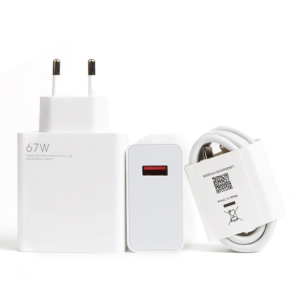 Xiaomi punjač 67W + kabl Tip C (White) - Mgs Mobil Niš