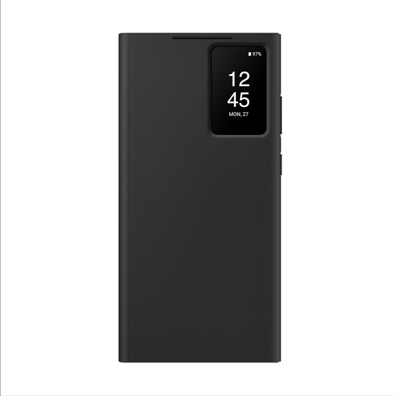 Samsung S23 Ultra Originalna Clear View futrola (Black) - Mgs Mobil