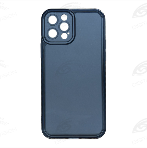iPhone 12 Pro Clear color silikonska futrola (Blue) - Mgs mobil Niš