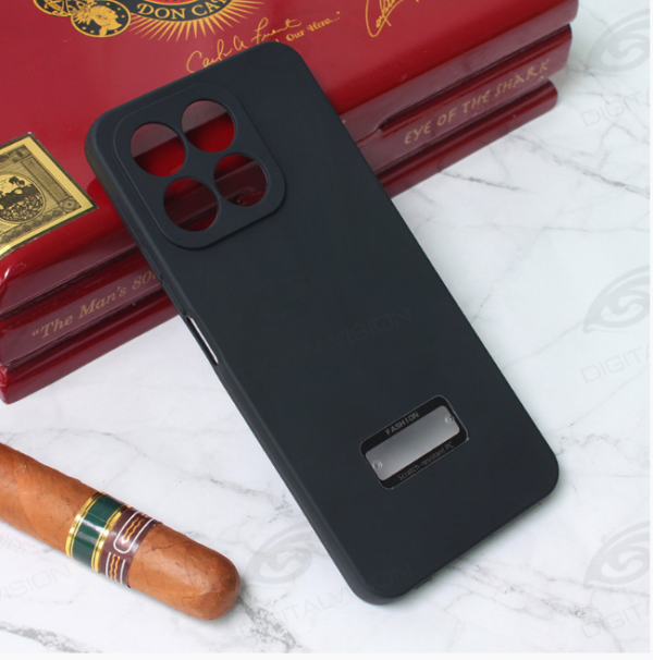 Honor X8a Soft silikonska futrola (Black) - Mgs mobil Niš