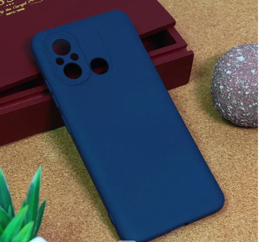 Redmi 12C Soft silikonska futrola (Blue) - Mgs mobil Niš