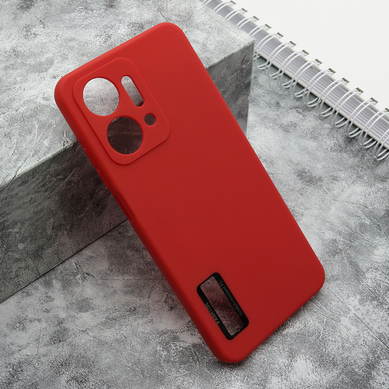 Honor X7a Soft silikonska futrola (Red) - Mgs mobil Niš