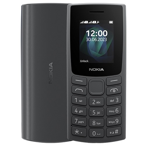 Nokia 105 2023 Dual Sim mobilni telefon (Black) - Mgs mobil Niš
