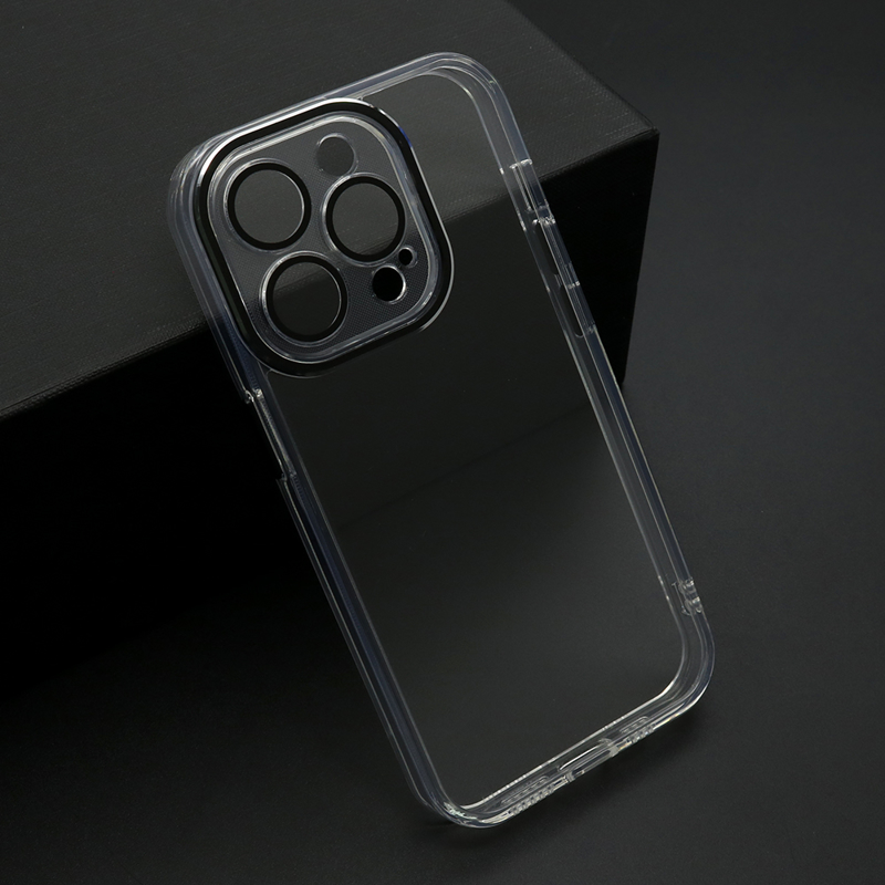 iPhone 14 Pro Camera Frame silikonska futrola (Black) - Mgs mobil Niš