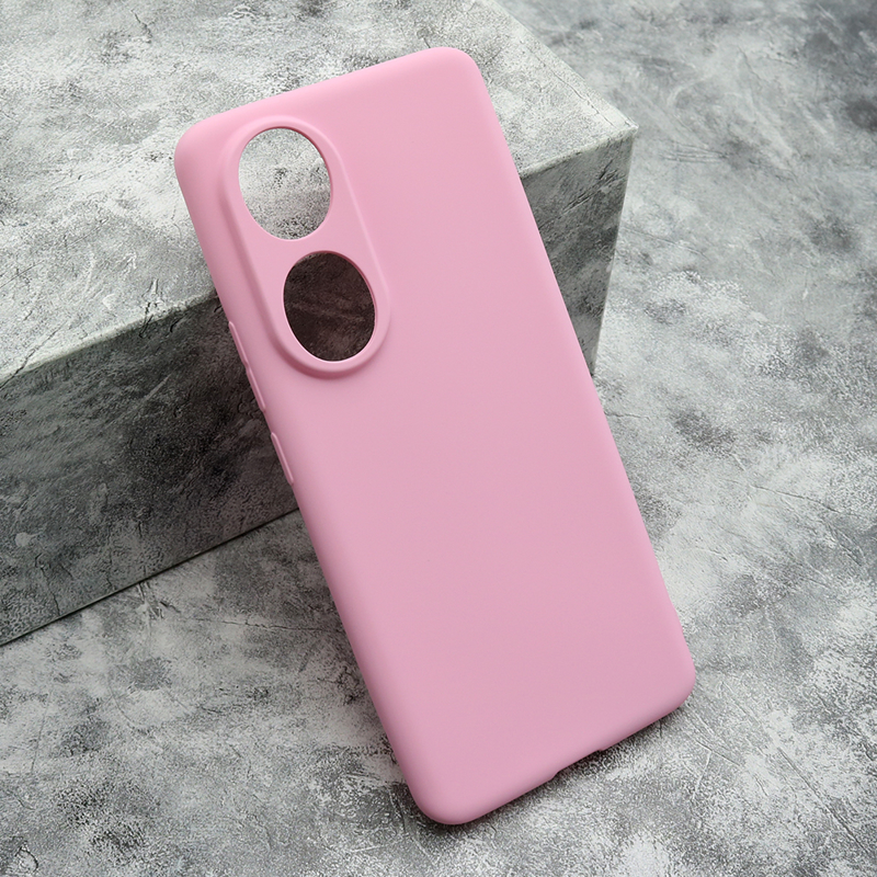 Honor 90 silikonska futrola Gentle Color (Rose) - Mgs mobil Niš