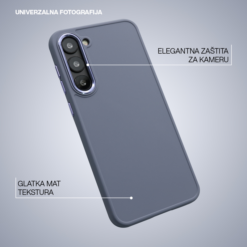 Samsung A34 Elegant Camera frame futrola (Purple) - Mgs mobil Niš