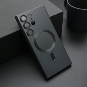 Samsung S23 Ultra Elegant magsafe futrola (Black) - Mgs mobil Niš