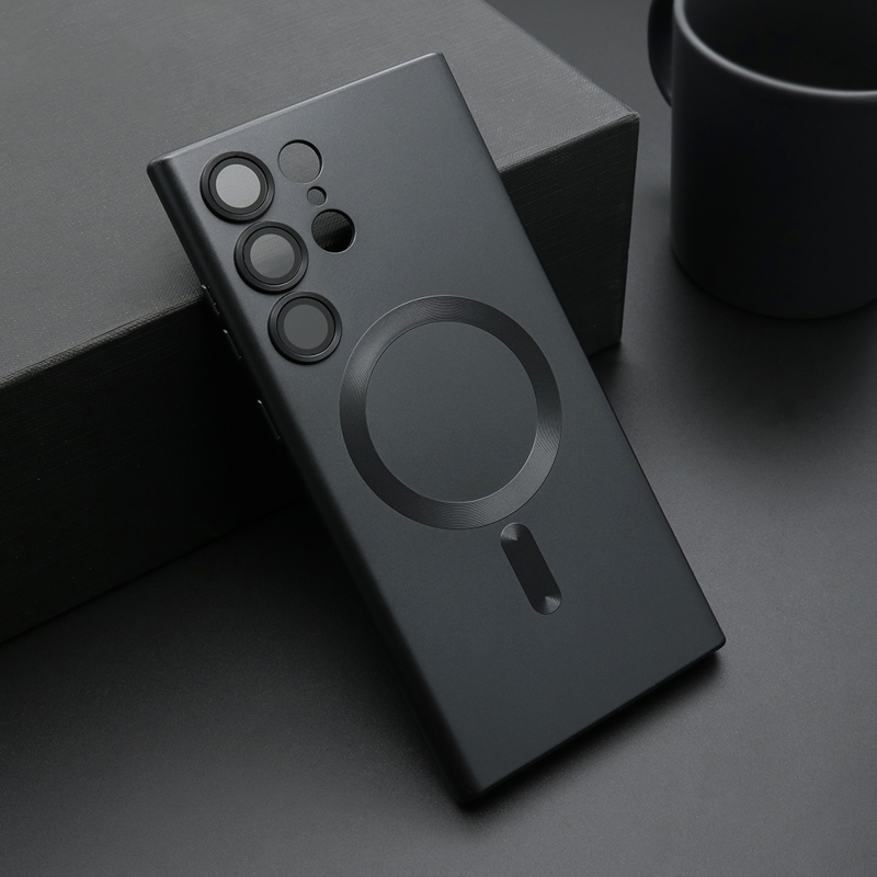 Samsung S23 Ultra Elegant magsafe futrola (Black) - Mgs mobil Niš