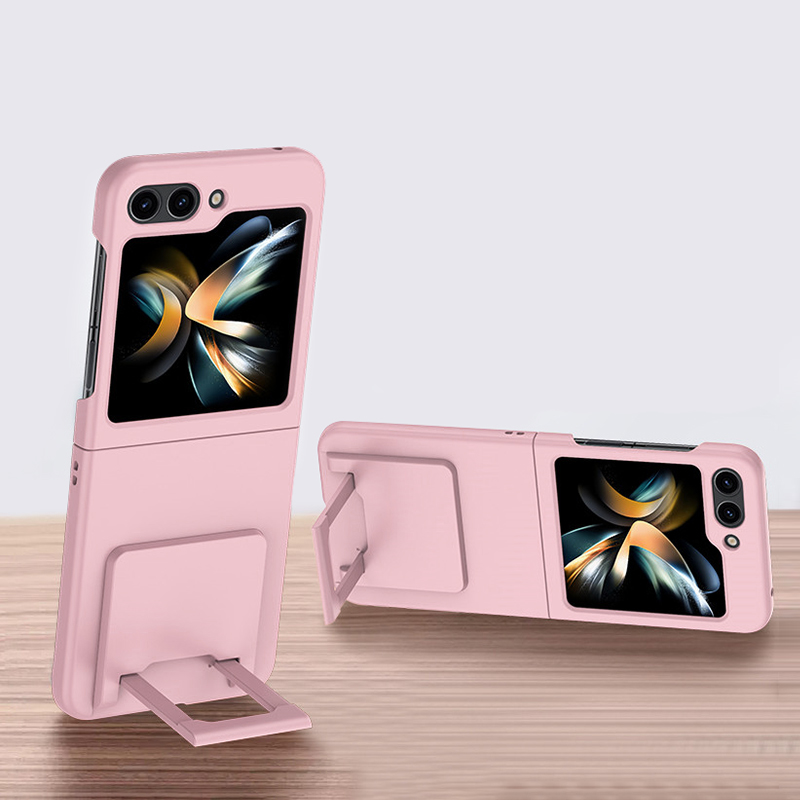 Samsung Z Flip 5 Smooth Holder silikonska futrola (Rose) - Mgs mobil Niš