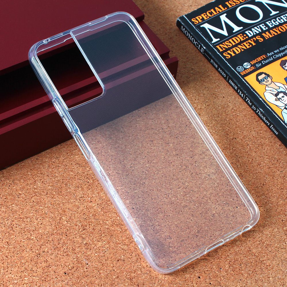 A1 Alpha Eco silikonska futrola Clear - Mgs mobil Niš