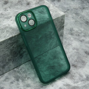 iPhone 13 Clear color silikonska futrola (Green) - Mgs mobil Niš