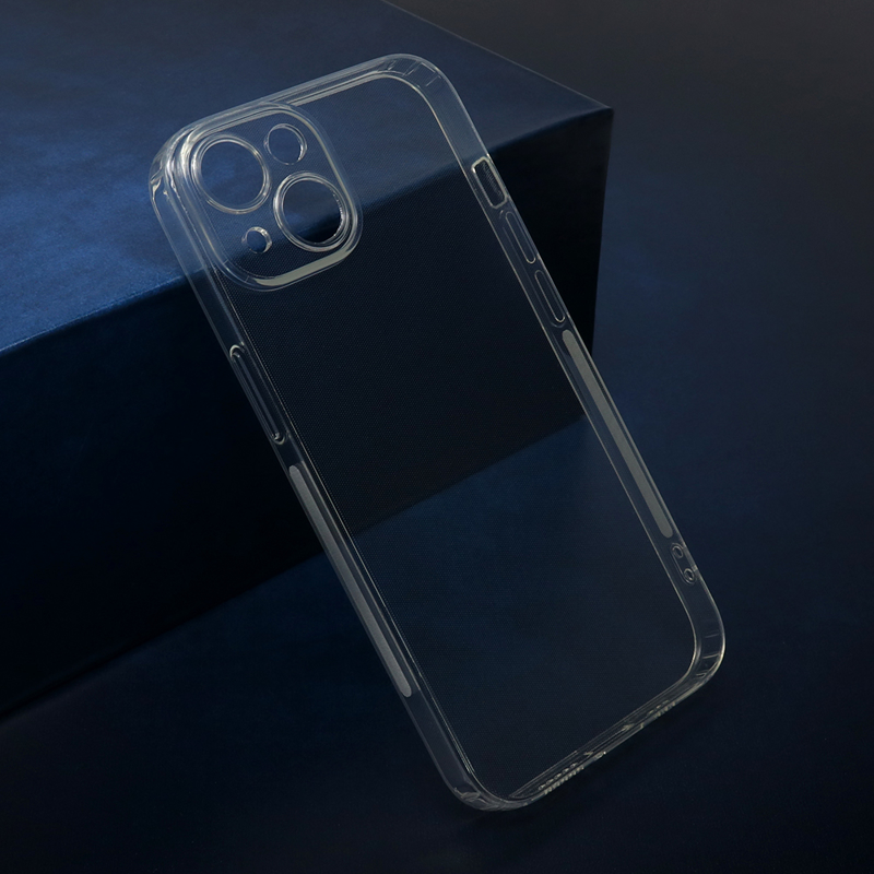 iPhone 14 silikonska futrola Clear - Mgs mobil Niš