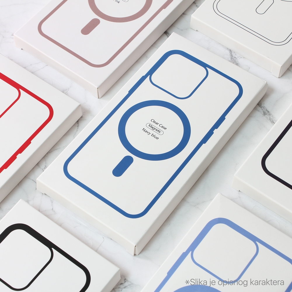 iPhone 15 Pro Max Magsafe silikonska futrola (Black) - Mgs mobil Niš 3