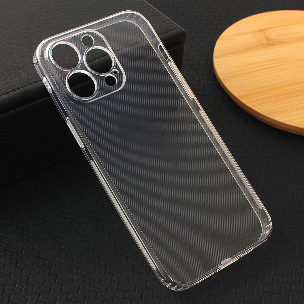 iPhone 15 Pro Max silikonska futrola Clear - Mgs mobil Niš