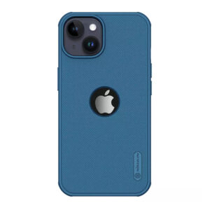 iPhone 15 Nillkin Super Frost futrola logo cut (Blue) - Mgs Mobil Niš