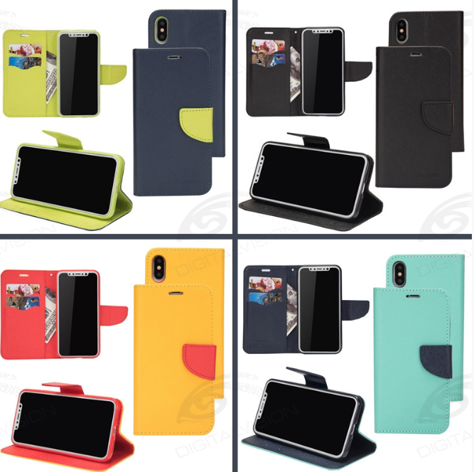 Motorola G54 futrola na preklop Mercury (Blue) - Mgs mobil Niš