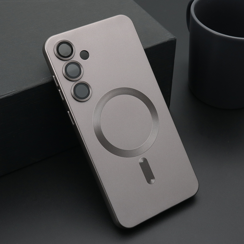 Samsung S24 Plus Elegant magsafe futrola (Grey) - Mgs mobil Niš