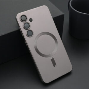 Samsung S24 Ultra Elegant magsafe futrola (Grey) - Mgs mobil