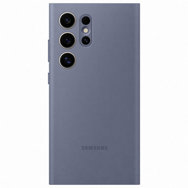 Samsung S24 Ultra Originalna Clear View futrola (Purple) - Mgs