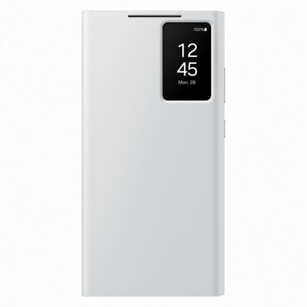 Samsung S24 Ultra Originalna Clear View futrola (White) - Mgs