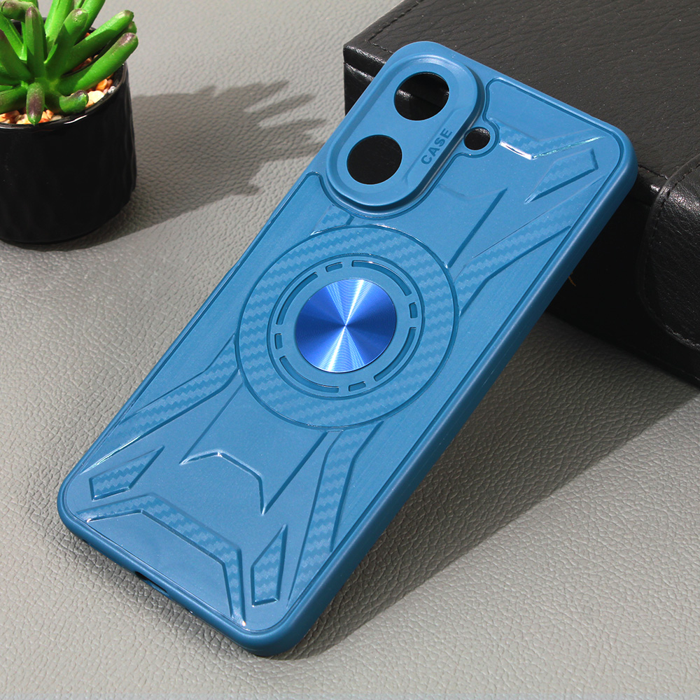 Redmi 13C Combat silikonska futrola (Blue) - Mgs mobil Niš