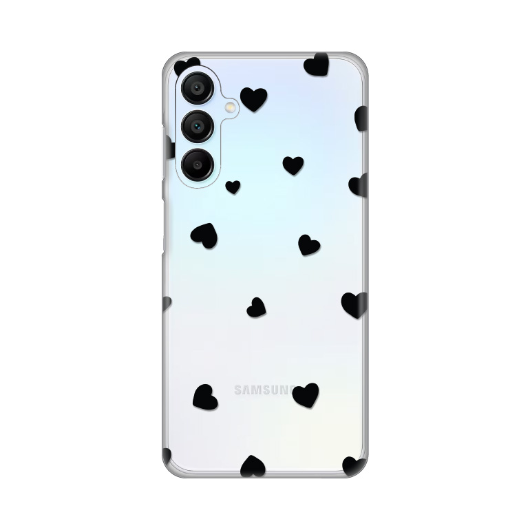 Samsung A15 silikonska futrola Hearts (Print) - Mgs mobilni telefoni