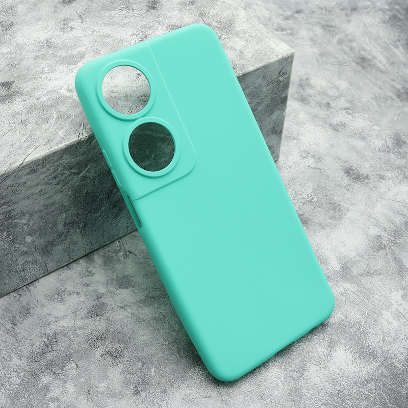 Honor X7b silikonska futrola Gentle Color (Tirkiz) - Mgs mobil
