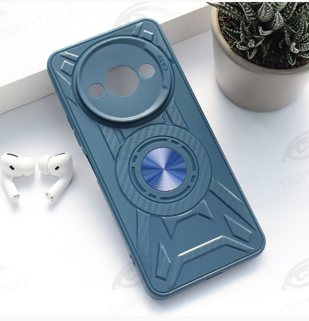 Redmi A3 Combat silikonska futrola (Blue) - Mgs mobil Niš