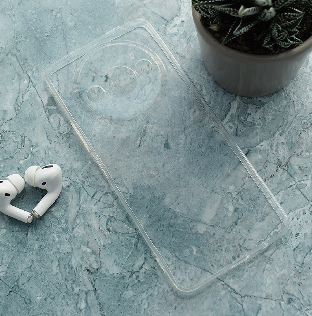 Redmi A3 silikonska futrola (Transparent) - Mgs mobil Niš